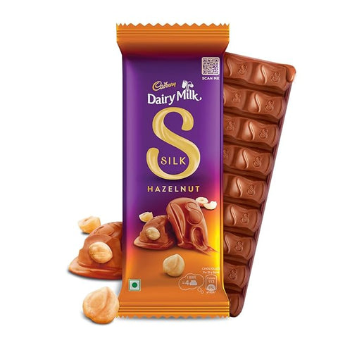 Cadbury Dairy Milk Silk Hazelnut Chocolate Bar (143 g)